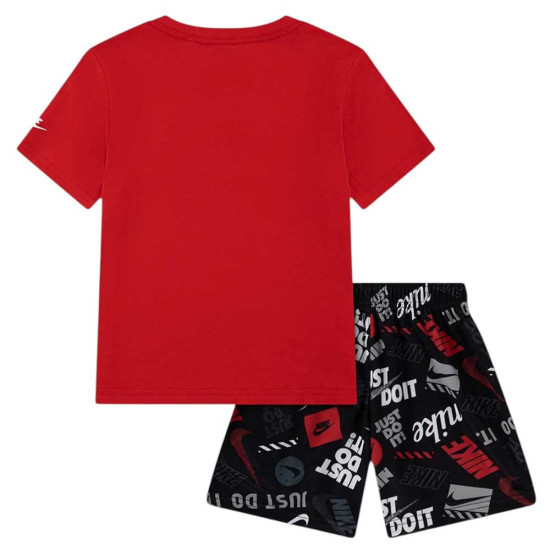Nike Παιδικό σετ Sportswear Allover Print Short Set
